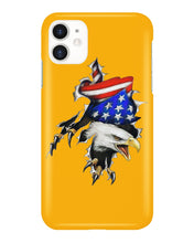 Load image into Gallery viewer, Eagle Giant Scratch USA Flag Gift For Women Phone case
