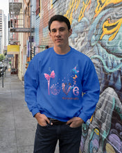 Load image into Gallery viewer, Love Butterflies Grandma Life Gift For Grandma Sweatshirt
