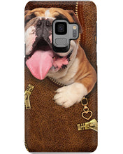 Load image into Gallery viewer, Bulldog In Cool Tote Bag Gift For Dog Lovers Phone case
