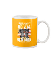 Load image into Gallery viewer, I Ain't Perfect But I Do Have A DD-214 For An Old Man Trending Mug
