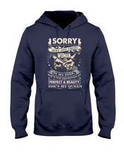 Load image into Gallery viewer, I'm Already Taken By A Sexy Crazy Woman Custom Design Hoodie
