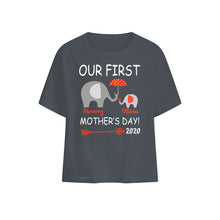 Load image into Gallery viewer, Our First Mother's Day 2020 Funny Gift For Mom Baby Onesie
