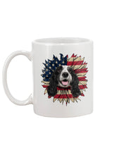 Load image into Gallery viewer, English Cocker Spaniel US Sunflower Gift For Dog Lovers Mug
