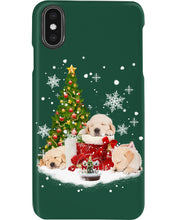 Load image into Gallery viewer, Funny Golden Retrievers Sleep In Red Boots Gift For Dog Lovers Phone case

