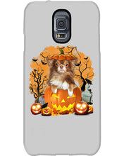 Load image into Gallery viewer, Chihuahua Book Pumpkin Halloween Gift For Dog Lovers Phone case
