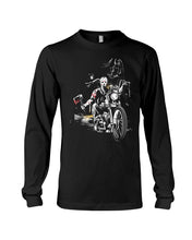 Load image into Gallery viewer, You're Not Alone Motorcycle Axe Gift For Men Unisex Long Sleeve
