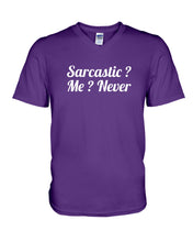 Load image into Gallery viewer, Sarcastic Me Never Gift For Women Guys V-Neck
