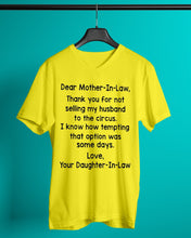 Load image into Gallery viewer, Daughter In Law Gift For Mother In Law I Know How Tempting That Option Was Some Days Guys V-Neck
