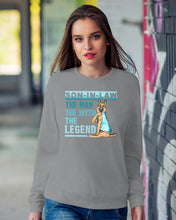 Load image into Gallery viewer, Gift For Son-In-Law The Man The Myth The Legend Trending Sweatshirt
