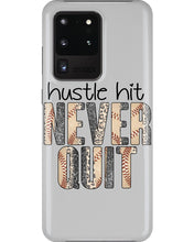 Load image into Gallery viewer, Baseball Hustle Hit Never Quit Gift For Lovers Phone case
