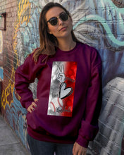 Load image into Gallery viewer, Baseball Peaceful Love Gift For Baseball Lovers Sweatshirt
