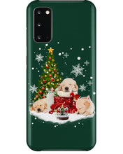 Load image into Gallery viewer, Funny Golden Retrievers Sleep In Red Boots Gift For Dog Lovers Phone case
