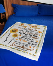 Load image into Gallery viewer, Gift For Mama You Are The World Unique Custom Design Fleece Blanket
