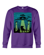 Load image into Gallery viewer, UFA Dinosaur T Rex Sky Full Of Stars Sweatshirt
