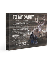 Load image into Gallery viewer, My Happily Ever After Wild Deer Son Gift For Papa Matte Canvas

