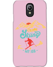 Load image into Gallery viewer, I'm Retired Skiing Is My Job Mountainous Terrain Phone case
