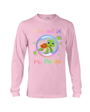 Load image into Gallery viewer, Vintage Funny Stay Out Of My Bubble Gift For Turtle Lovers Unisex Long Sleeve
