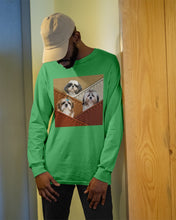 Load image into Gallery viewer, Three Cute Shih Tzu In Bag Gift For Dog Lovers Unisex Long Sleeve
