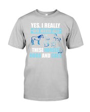 Load image into Gallery viewer, I Do Need All These Horses Dogs And Cats Guys Tee
