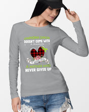 Load image into Gallery viewer, Lymphoma Cancer Doesn't Come With A Manual Unisex Long Sleeve
