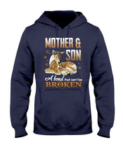 Load image into Gallery viewer, Mother And Son A Bond That Can't Be Broken Hoodie
