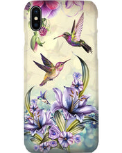 Load image into Gallery viewer, Humming Birds Flower Unique Custom Design Phone case
