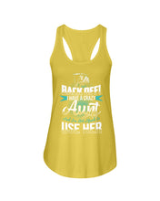 Load image into Gallery viewer, Back Off I Have A Crazy Aunt And I'm Not Afraid To Use Her Ladies Flowy Tank
