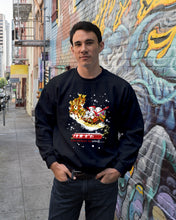 Load image into Gallery viewer, Baseball Xmas Sleigh Loading Gift For Baseball Lovers Sweatshirt
