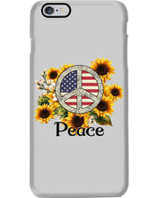 Load image into Gallery viewer, Peace Sign Sunflower Birthday Gift For Girls Phone case
