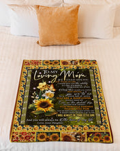 Load image into Gallery viewer, Daughter Gift For Loving Mom I'll Always Be Your Little Girl Fleece Blanket
