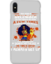 Load image into Gallery viewer, December Superwoman  Life Has Knocked Me Down Birthday Meaningful Gift Phone case
