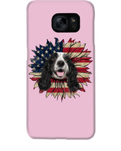 Load image into Gallery viewer, English Cocker Spaniel US Sunflower Gift For Dog Lovers Phone case
