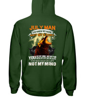 Load image into Gallery viewer, Birthday Gift For July Man You Know My Name Not My Story Trending Hoodie
