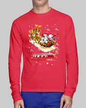 Load image into Gallery viewer, Baseball Xmas Sleigh Loading Gift For Baseball Lovers Unisex Long Sleeve

