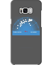 Load image into Gallery viewer, Pinpoint The Location In The Space Blue Phone case
