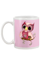 Load image into Gallery viewer, Lovely Tote Bag Owl Perchs On Branch Gift For Owl Lovers Mug
