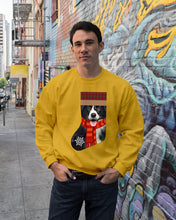 Load image into Gallery viewer, Santa Border Collie In Stock Gift For Dog Lovers Sweatshirt

