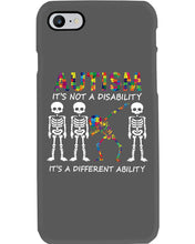 Load image into Gallery viewer, Autism It's A Different Ability Gift For Autism People Phone case
