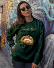 Load image into Gallery viewer, Birthday Gift For November Girl If My Mouth Doesn't Say It My Face Definitely Sweatshirt
