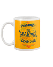 Load image into Gallery viewer, Promoted From Dog Grandma To Human Grandma Gift For Grandma Mug
