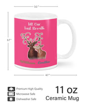 Load image into Gallery viewer, Custom Name Deers Gift For Boyfriend Till Our Last Breath Mug

