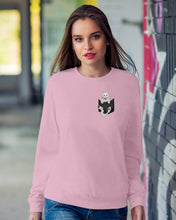 Load image into Gallery viewer, Cat In Your Front Pocket Great Gift For Cat Lovers Sweatshirt

