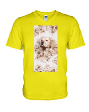 Load image into Gallery viewer, Labrador Retriever Gift For Dog Lovers Vintage Flower Guys V-Neck
