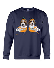 Load image into Gallery viewer, Beagle Hand Bones My Breast Gift For Dog Lovers Sweatshirt

