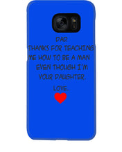 Load image into Gallery viewer, Thanks For Teaching Me How To Be A Man Phone case
