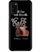 Load image into Gallery viewer, Custom Name Deers Gift For Boyfriend Till Our Last Breath Phone case
