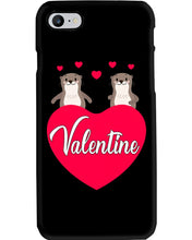 Load image into Gallery viewer, Couple Otter Valentine's Day Gift For Otter Lovers Phone case
