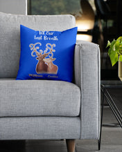 Load image into Gallery viewer, Custom Name Deers Gift For Boyfriend Till Our Last Breath Pillow Cover
