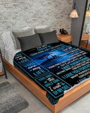 Load image into Gallery viewer, Our Life Ain't No Fairy Tale Proposal Husband Gift For Wife Sherpa Blanket
