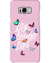 Load image into Gallery viewer, Butterfly Live Laugh Love Gift For Lover Phone case
